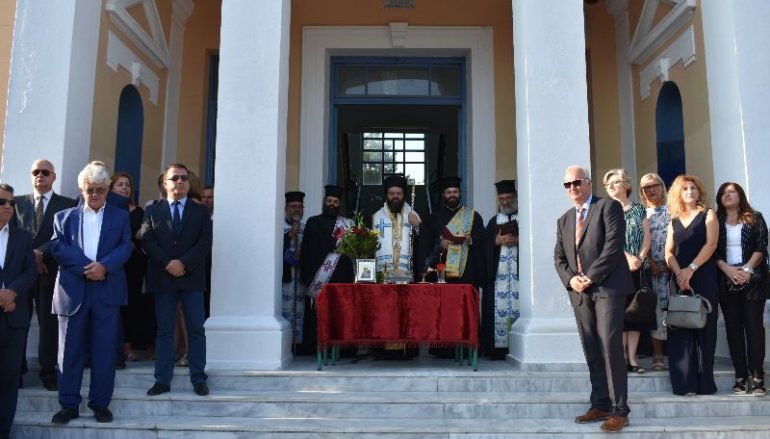 Αγιασμός για τη νέα σχολική χρονιά από τον Μητροπολίτη Μαρωνείας (ΦΩΤΟ)