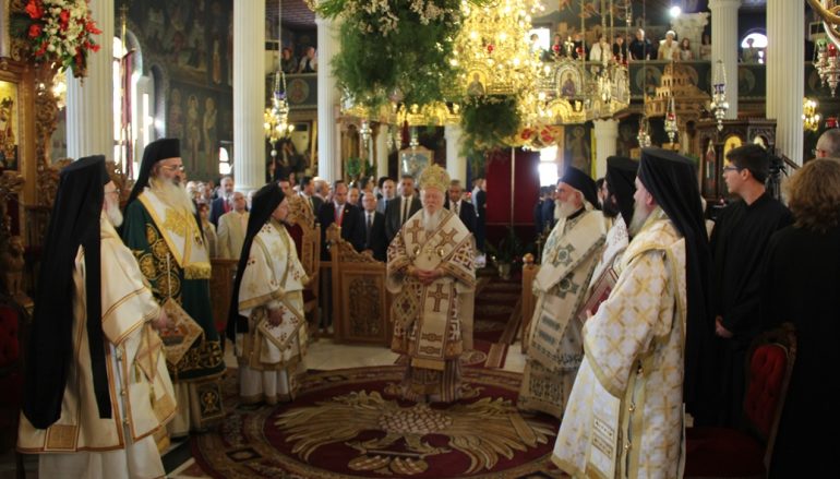 Πατριαρχική Θεία Λειτουργία στην Ορεστιάδα (ΦΩΤΟ)