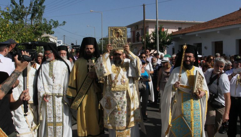 Την Παναγία Βουλκανιώτισσα υποδέχθηκε η Μεσσήνη (ΦΩΤΟ)