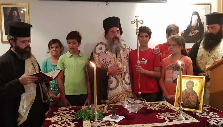 Αγιασμός στην Σχολή Βυζαντινής Μουσικής της Ι. Μ. Ρεθύμνης (ΦΩΤΟ)