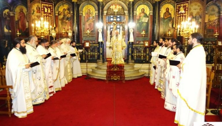 Η Θεία Λειτουργία του Αγ. Ιακώβου του Αδελφοθέου στην Ι. Μ. Σπάρτης (ΦΩΤΟ)