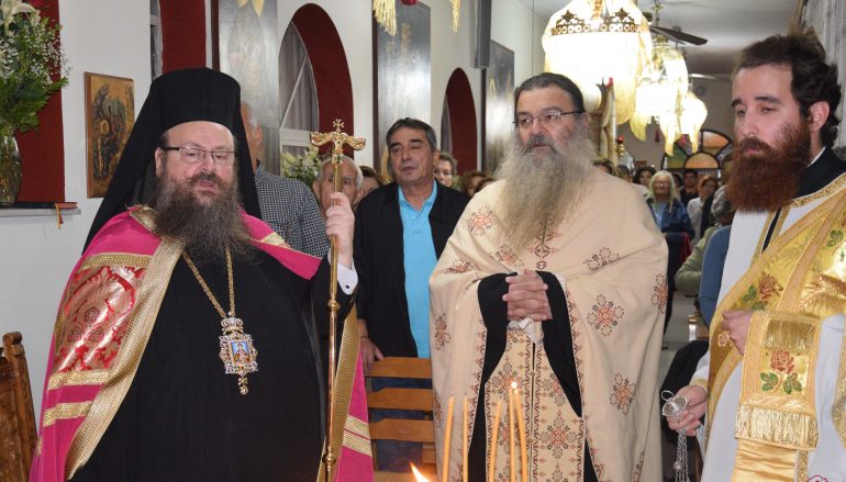 Εσπερινός εορτής της Αγίας Σκέπης στα Μέγαρα (ΦΩΤΟ)