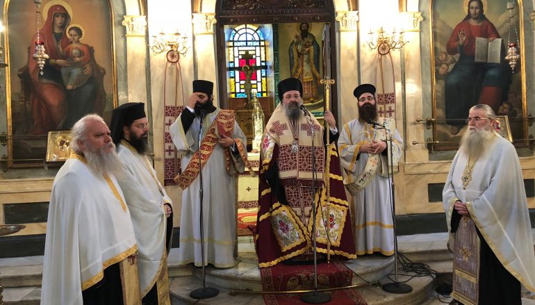 Δοξολογία για τον προστάτη της Ελληνικής Αστυνομίας στην Πάτρα (ΦΩΤΟ)