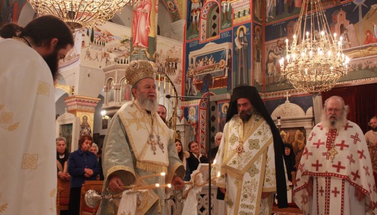 Αρχιερατικό Συλλείτουργο και Χειροτονία στον Όσιο Ιωάννη το Ρώσσο (ΦΩΤΟ)