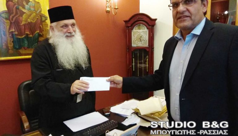 Το Επιμελητήριο Αργολίδας ενισχύει οικονομικά την Ι. Μ. Αργολίδος