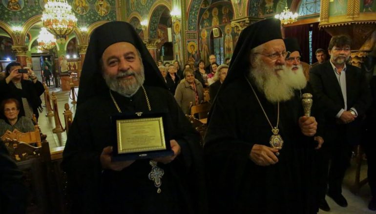 Ο πρώτος Ηλιουπολίτης παπάς τιμήθηκε με ομιλητή τον δεύτερο (ΦΩΤΟ)