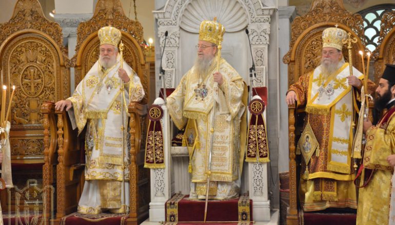 Αρχιερατικό Συλλείτουργο στον Ι. Ναό Αγ. Δημητρίου Θεσσαλονίκης (ΦΩΤΟ)