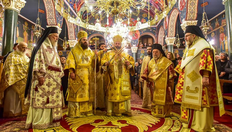Αρχιερατικό Συλλείτουργο για τον Αγ. Δαμασκηνό τον Στουδίτη στην Ι. Μ. Λαγκαδά