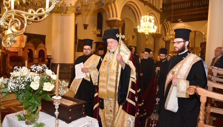 Υποδοχή Ιερών Λειψάνων στον Μητροπολιτικό Ναό Βρυξελλών (ΦΩΤΟ)