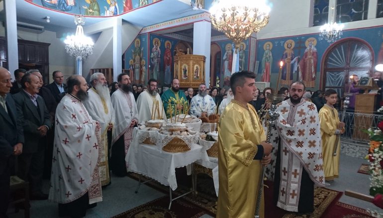Εσπερινός του Αγίου Χρυσοστόμου στην Ι. Μ. Αιτωλίας (ΦΩΤΟ)