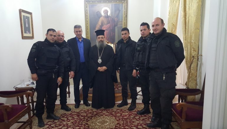 Ἡ Ο.Π.Κ.Ε. Ἀχαΐας στὸν Μητροπολίτη Πατρῶν Χρυσόστομο