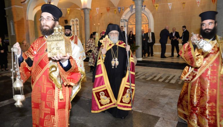 Εσπερινός Ονομαστηρίων Μητροπολίτη Κωνσταντίας Βασιλείου (ΦΩΤΟ)