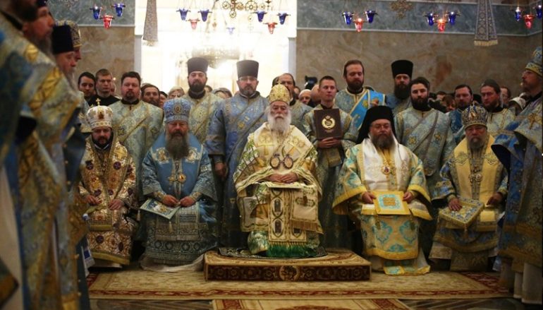 Πατριαρχικό Συλλείτουργο στην Ι. Μονή Αγίου Αλεξάνδρου Νιέφσκυ (ΦΩΤΟ)