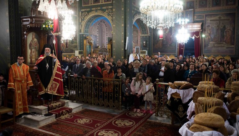 Αρχιερατικός εσπερινός στον Ι. Ναό Αγ. Νικολάου Φλαρίου Καλαμάτας (ΦΩΤΟ)