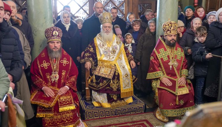 Η εορτή της Αγίας Βαρβάρας στην πόλη Λβίβ της Δυτικής Ουκρανίας (ΦΩΤΟ)