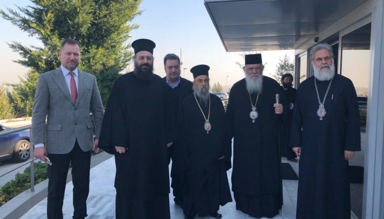 Ο Αρχιεπίσκοπος Ιερώνυμος στον πρ. Τρίκκης Αλέξιο (ΦΩΤΟ)