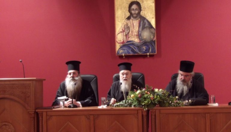 Ομιλία του Μητροπολίτη Πειραιώς στην Ι. Μ. Κορίνθου (ΦΩΤΟ)