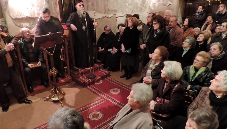 Πανηγυρικός Αρχιερατικός Εσπερινός στον βυζαντινό Ναό Αγ. Βασιλείου Άρτης