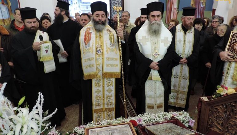 Στην Άρτα ο Τίμιος Σταυρός της Επισκοπής Λητής και Ρεντίνης (ΦΩΤΟ)