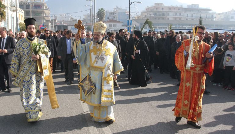 Λαμπρός ο εορτασμός των Θεοφανείων στην Καλαμάτα (ΦΩΤΟ)