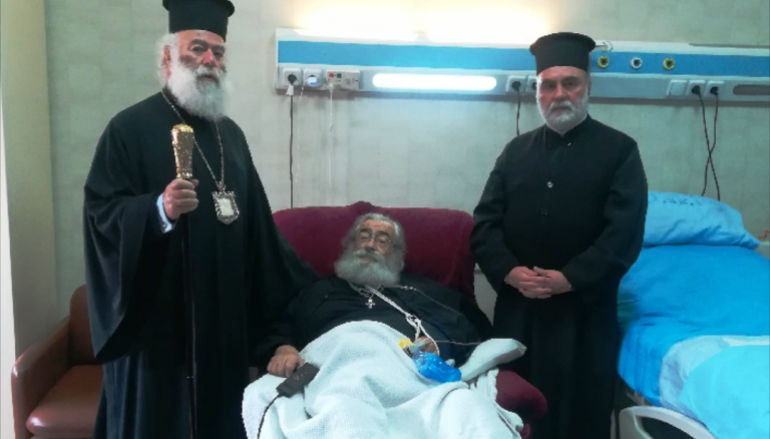 Ο Πατριάρχης Αλεξανδρείας στο Στρατιωτικό Νοσοκομείο «Αλ Γκαλά»