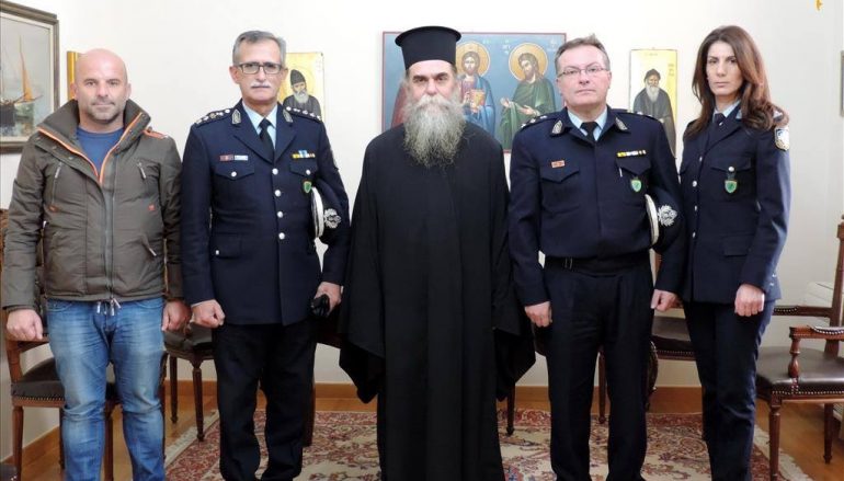 Στον Μητροπολίτη Άρτης ο νέος Αστυνομικός Διευθυντής (ΦΩΤΟ)