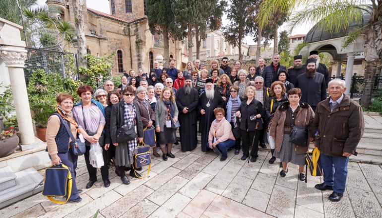 Προσκύνημα της Ι. Μητροπόλεως Βεροίας στους Αγίους Τόπους (ΦΩΤΟ)