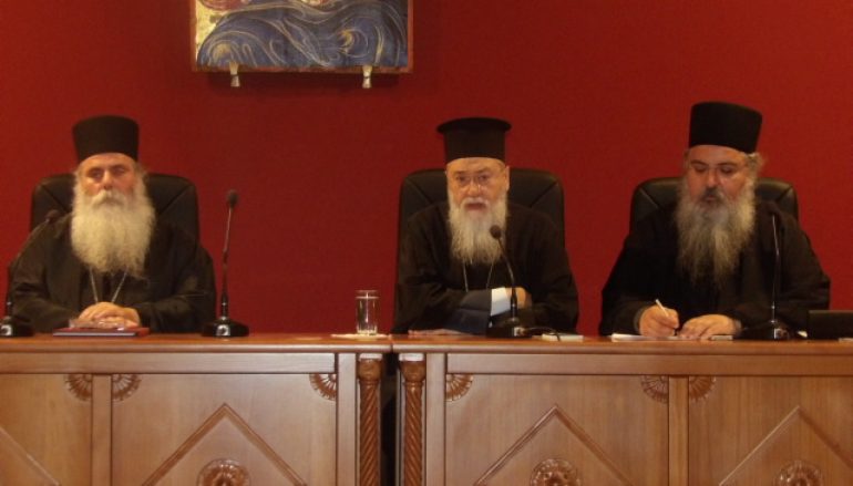 Ο Ηγούμενος της Ι. Μονής Ομπλού ομιλητής στην Ι. Μ. Κορίνθου (ΦΩΤΟ)