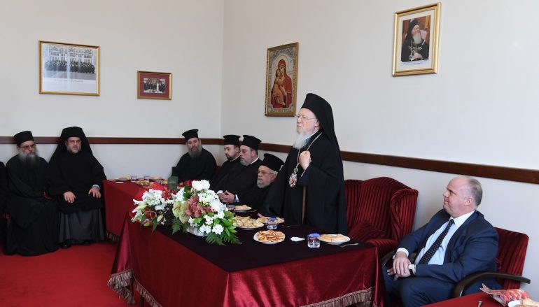 Οικ. Πατριάρχης: “Στον 21ο αιώνα είναι αδιανόητο να ζει κανείς με εσωστρέφεια και αυτάρκεια”