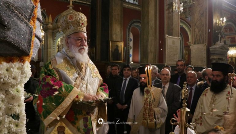 Η Ακολουθία του Επιταφίου στην Τρίπολη (ΦΩΤΟ)