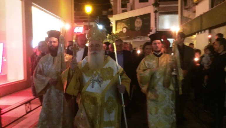 Η Συνάντηση των Επιταφίων στην παραλία του Βόλου (ΦΩΤΟ)