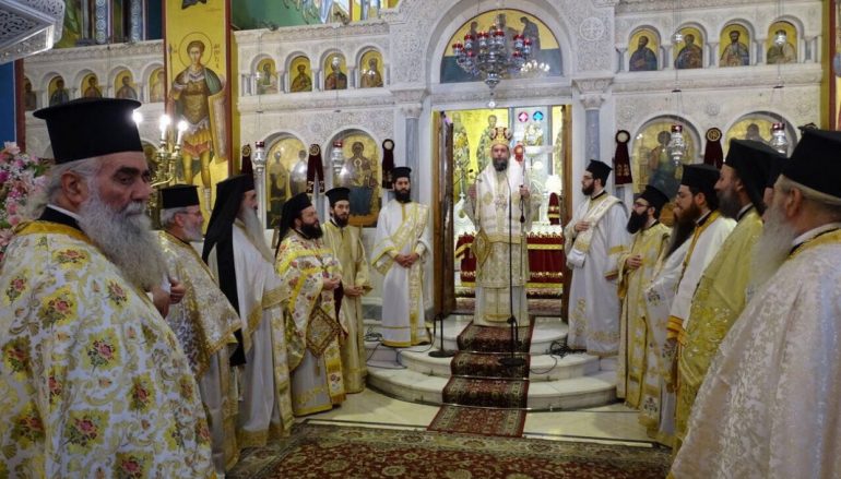 Η εορτή της Συνάξεως της Παναγίας Διασωζούσης στην Ι. Μ. Νέας Ιωνίας