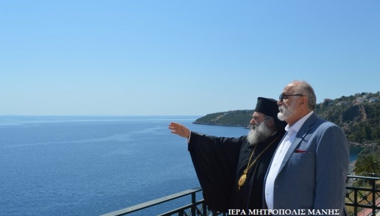 Επίσκεψη του Υπουργού Ναυτιλίας στη Μητρόπολη Μάνης (ΦΩΤΟ)