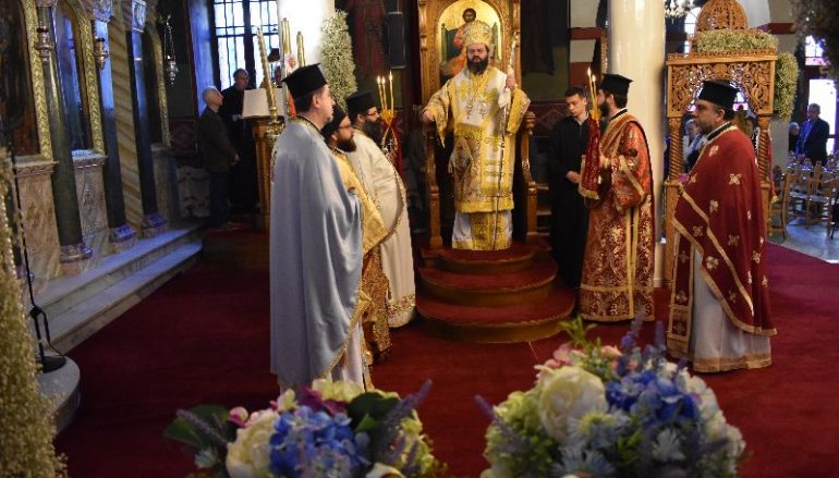 Η εορτή του Αγίου Γεωργίου στην Ι. Μητρόπολη Μαρωνείας (ΦΩΤΟ)
