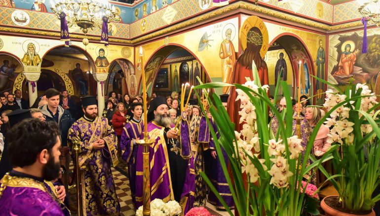 Η Ακολουθία του Νυμφίου στην Ι. Μ. Λαγκαδά (ΦΩΤΟ)