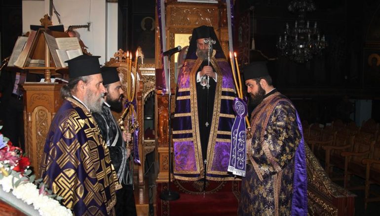 Η Ακολουθία του Νυμφίου στην Ι. Μ. Θεσσαλιώτιδος (ΦΩΤΟ)
