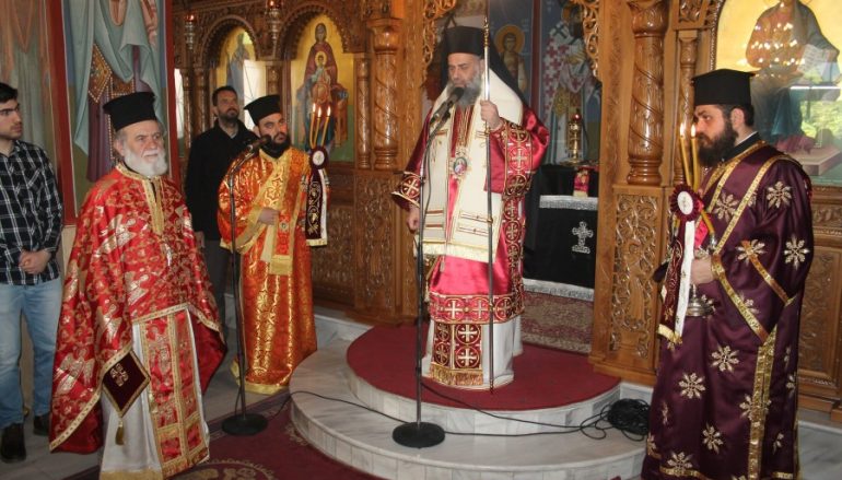 Η Θεία Λειτουργία του Μ. Βασιλείου στην Ι. Μ. Θεσσαλιώτιδος (ΦΩΤΟ)