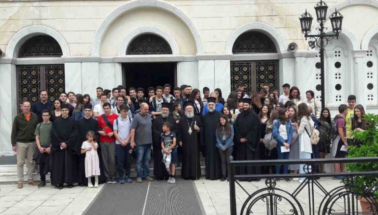 Η Ριζάρειος Εκκλ. Σχολή στο Προσκύνημα του Οσίου Ιωάννου του Ρώσσου