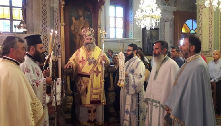 Ο Μητροπολίτης Μάνης στη Βέργα Μεσσηνίας (ΦΩΤΟ)