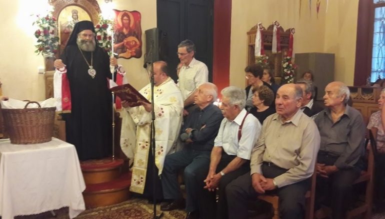 Αρχιερατικός Εσπερινός της Αναλήψεως στην Ι. Μ. Μάνης (ΦΩΤΟ)