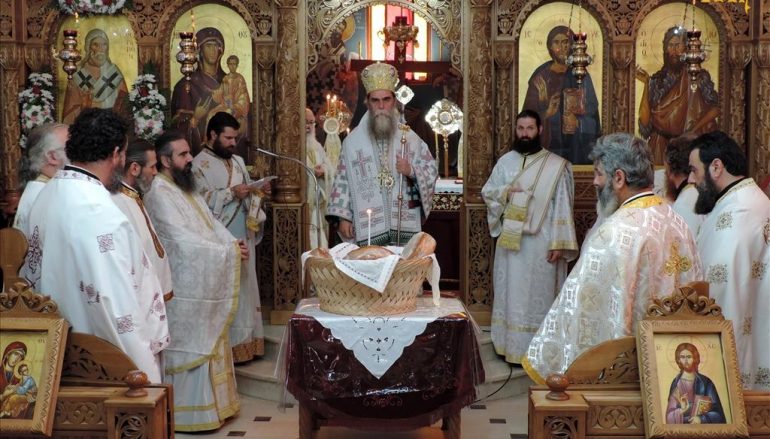 Η εορτή του Αγίου Θεράποντος στους Αγίους Αναργύρους Άρτης (ΦΩΤΟ)