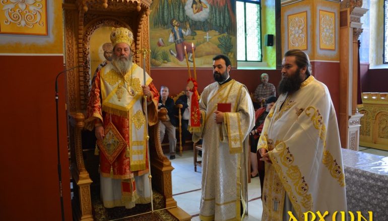 Πανηγυρική Θ. Λειτουργία στον τόπο Μαρτυρίου του Νεομ. Παύλου στην Τρίπολη