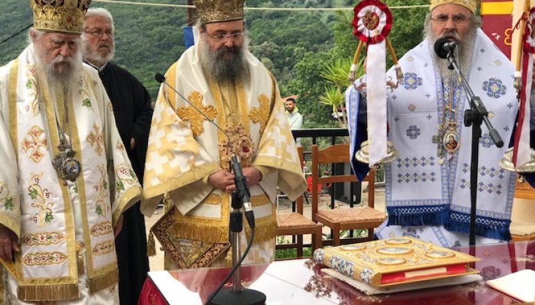 Η Παμπελοποννησιακή εορτή του Αγίου Νικολάου στα Σπάτα Αχαΐας (ΦΩΤΟ)