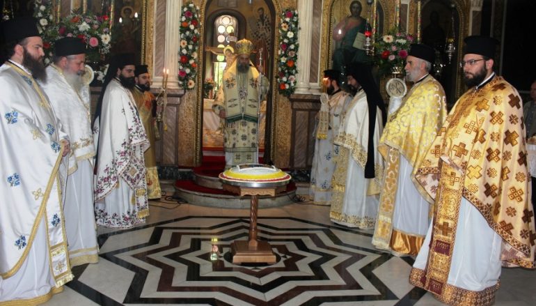 Πανηγύρισε ο Μητροπολιτικός Ιερός Ναός στην Καρδίτσα (ΦΩΤΟ)
