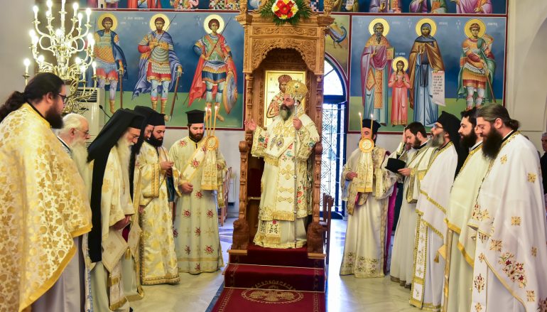 Η εορτή των Αγίων Κωνσταντίνου και Ελένης στην Ι. Μ. Λαγκαδά (ΦΩΤΟ)