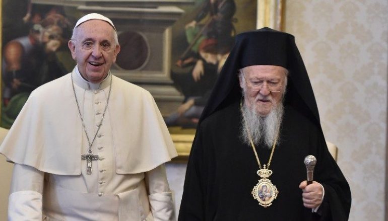 O Οικ. Πατριάρχης στο διεθνές συνέδριο του Centesimus Annu στο Βατικανό