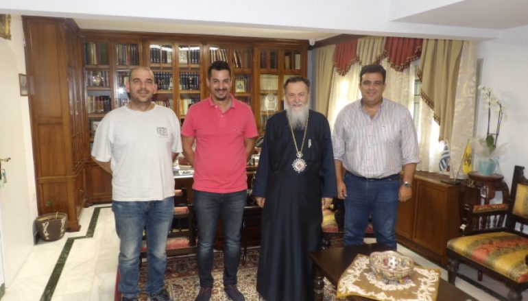Στο Μητροπολίτη Κορίνθου ο νέος Πρόεδρος της Ένωσης Αστυνομικών (ΦΩΤΟ)