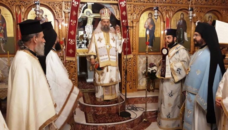 Ιερά Αγρυπνία στο Ιερό Προσκύνημα Αγίου Νικολάου του εν Βουναίνη (ΦΩΤΟ)