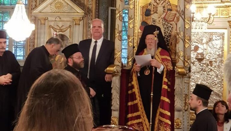 Εσπερινός Ονομαστηρίων του Οικ. Πατριάρχη Βαρθολομαίου (ΦΩΤΟ)