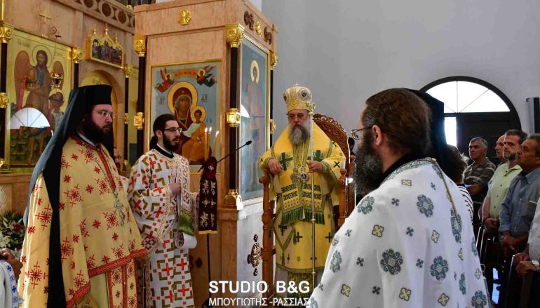 Λαμπρός ο εορτασμός του Αγ. Λουκά του Ιατρού στα Λευκάκια Ναυπλίου (ΦΩΤΟ)